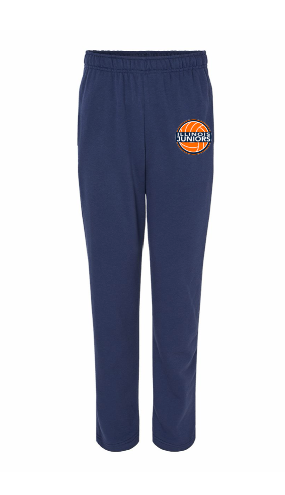 Open Bottom Unisex Sweatpants