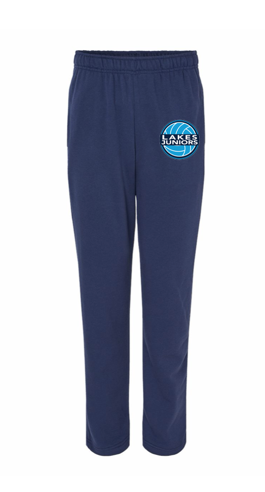 Open Bottom Unisex Sweatpants