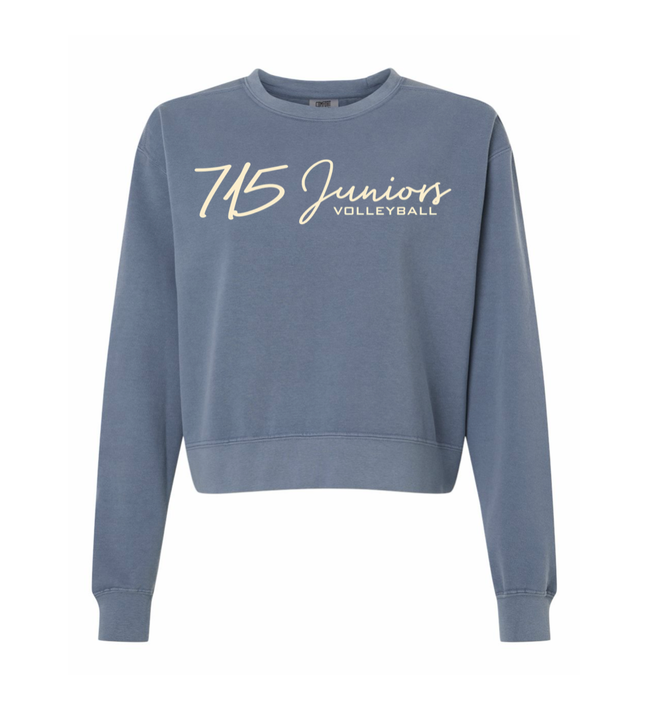 Women's Garment Dyed Mid length Crew
