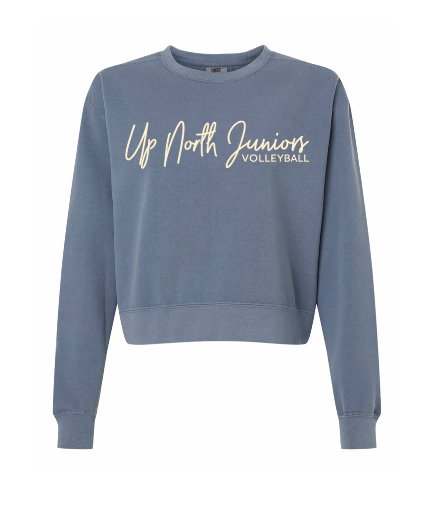 Women's Garment Dyed Mid length Crew