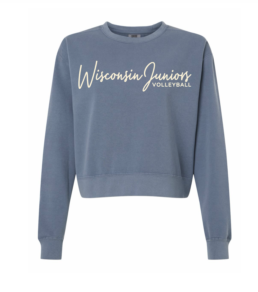 Women's Garment Dyed Mid length Crew