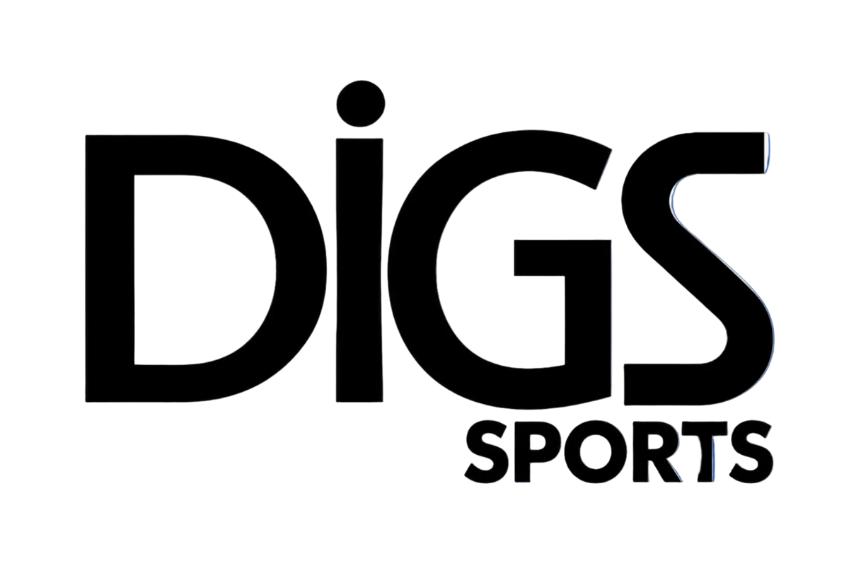 Sharpened DIGS SPORTS logo